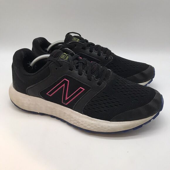 New Balance 520 V5 Comfort Ride Women's 9.5 W520CP5 Black & Pink Running Shoes - Picture 3 of 13